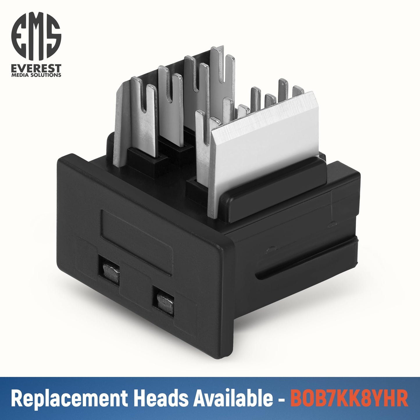 Herramienta de Terminación easyJACK Everest Media Solutions Azul con Conectores Keystone CAT6/5e en Ángulo de 90°