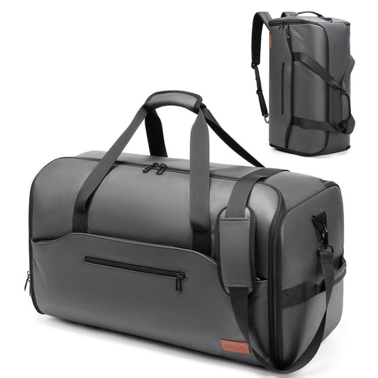 Bolsas de ropa para viajes, bolsas de traje para hombres, viajes, bolsa de ropa con compartimento para zapatos, bolsa de ropa convertible 2 en 1 impermeable con correa para el hombro,Moda y negocios