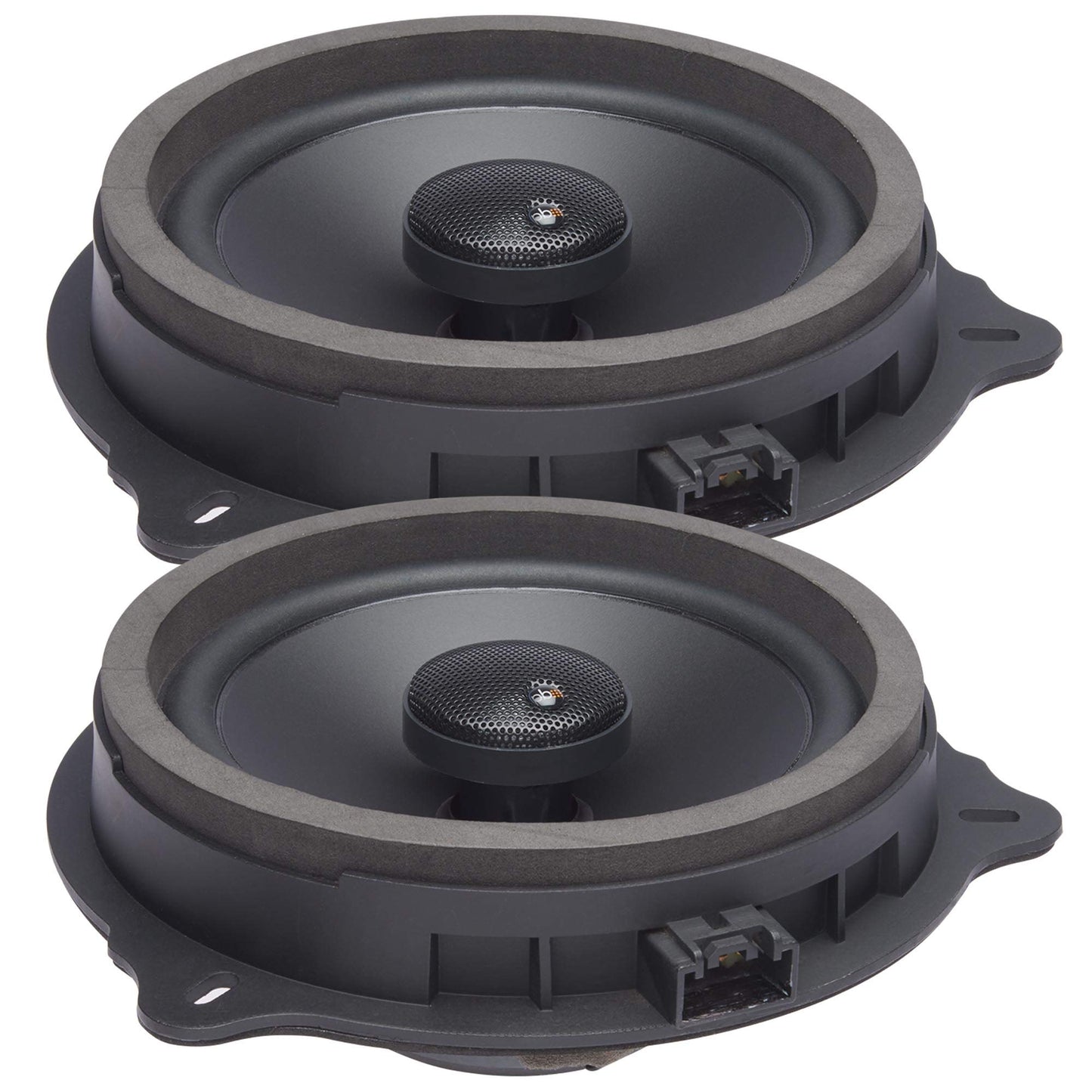 PowerBass OE652-FD - Altavoces coaxiales de repuesto para Ford OEM de 6.5 pulgadas, par