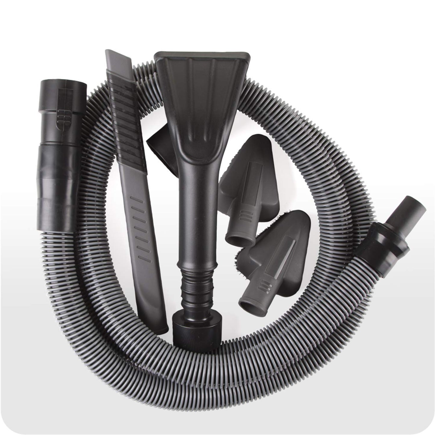 Kit de Aspiradora Taller WORKSHOP Negro Accesorios Premium para Limpieza de Autos