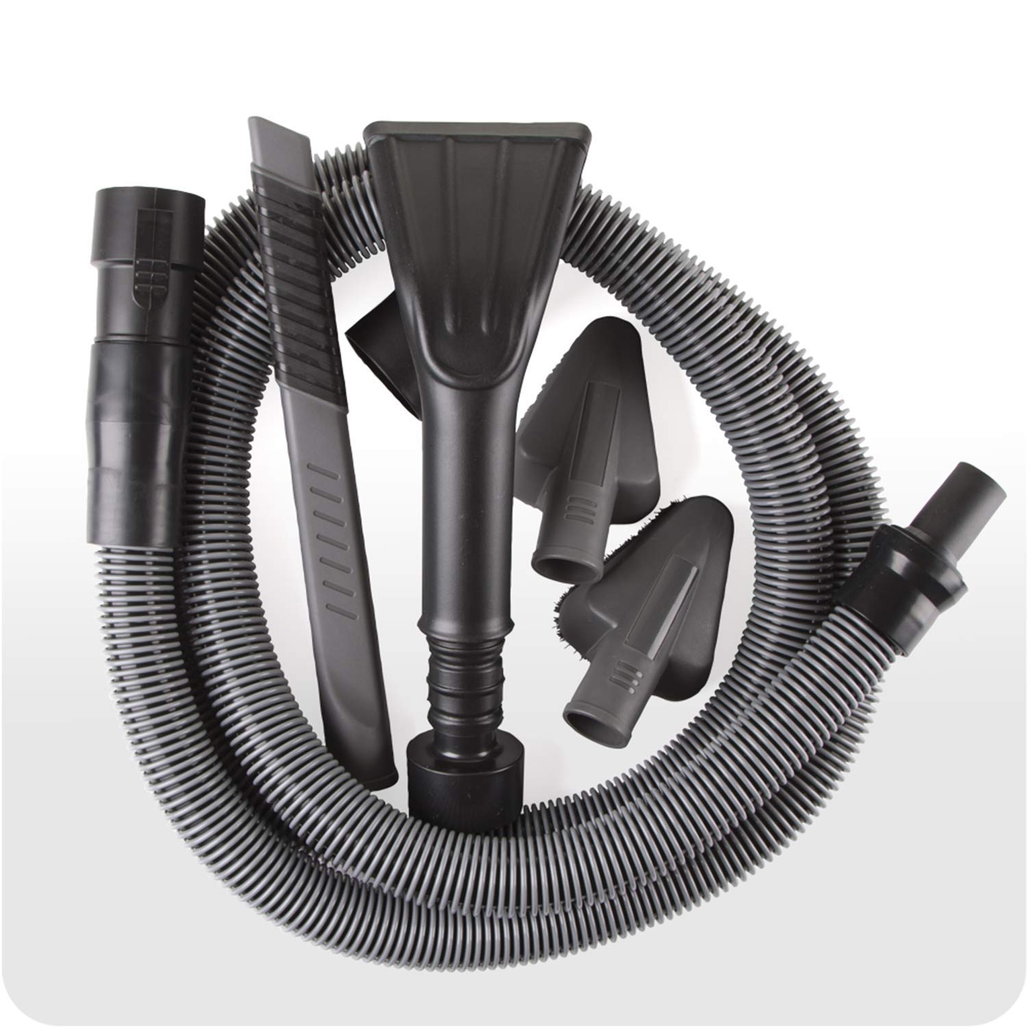 Kit de Aspiradora Taller WORKSHOP Negro Accesorios Premium para Limpieza de Autos