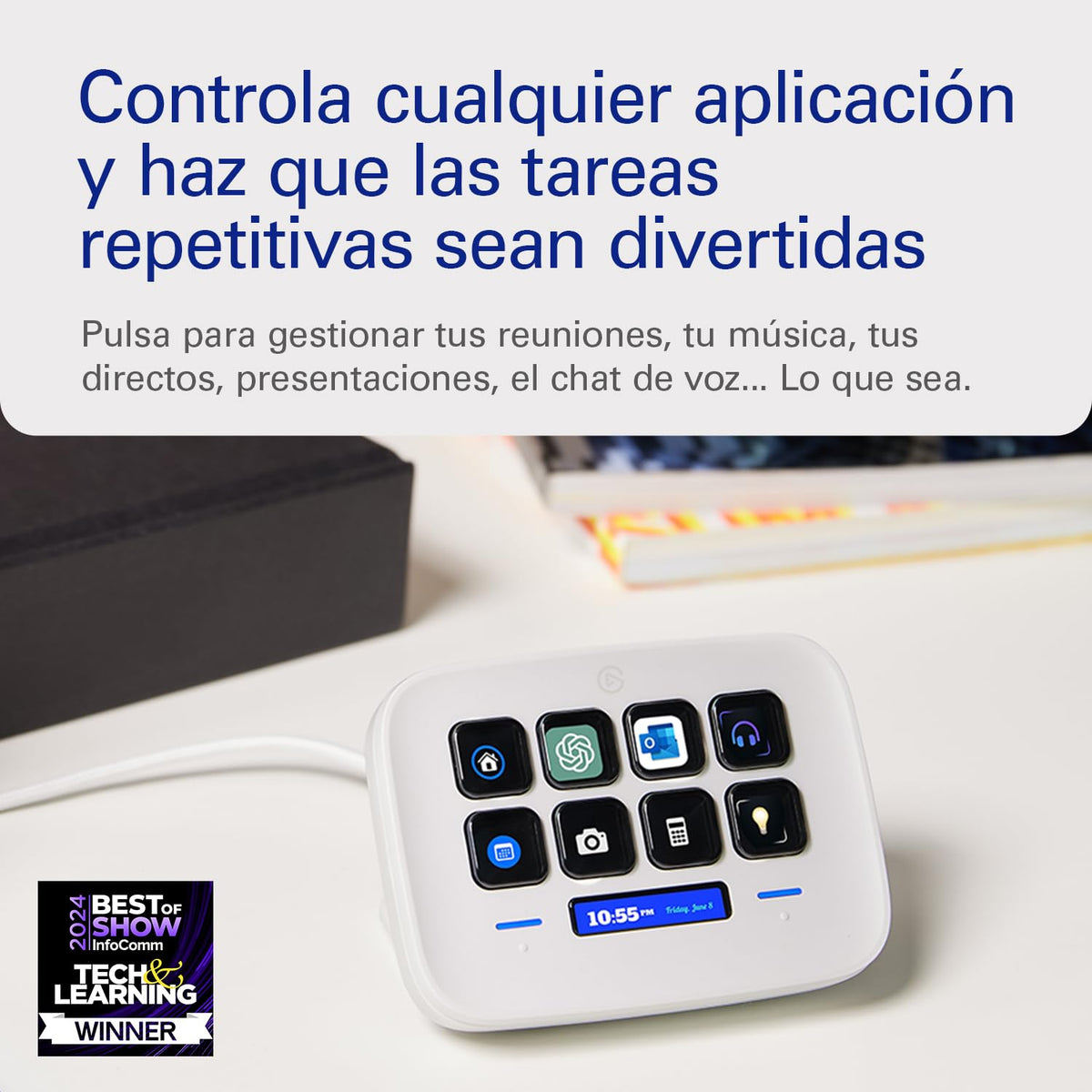 Controlador Compacto Elgato Stream Deck Neo