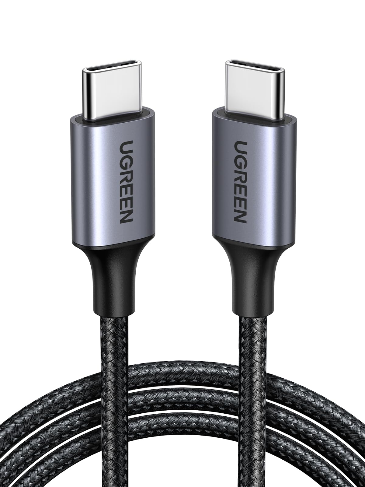 Cable USB C UGREEN 2M 60W PD Carga Rápida Compatible con iPhone 16 Pro Max, Galaxy S25, Macbook Pro 2024, iPad Pro 2024, Pixel 9