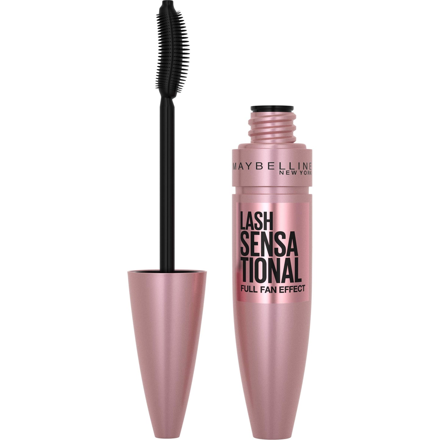 Máscara Lavable MAYBELLINE Negro Parduzco Lash Sensational