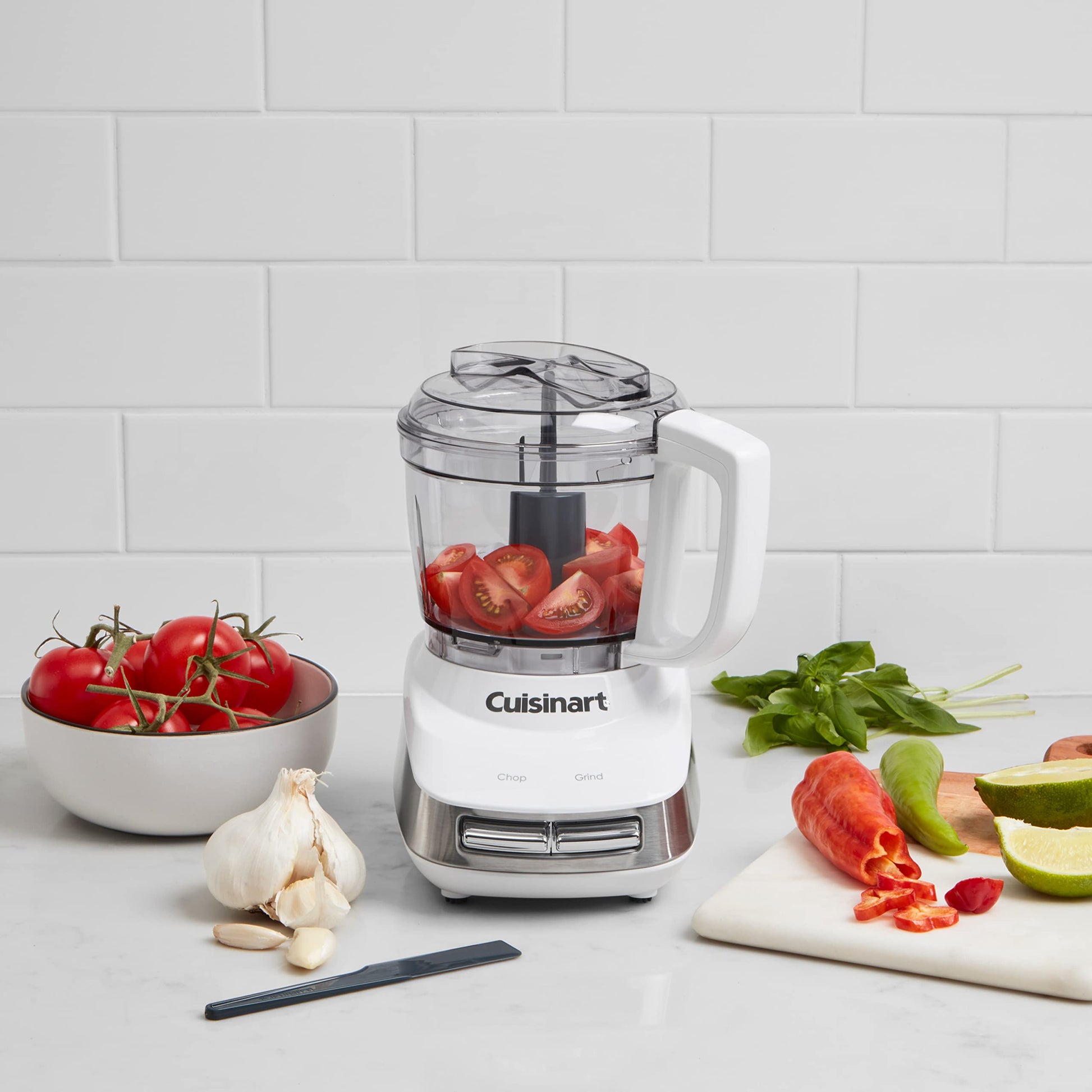 Procesador Mini Chopper Cuisinart Blanco Core Custom 4 Tazas