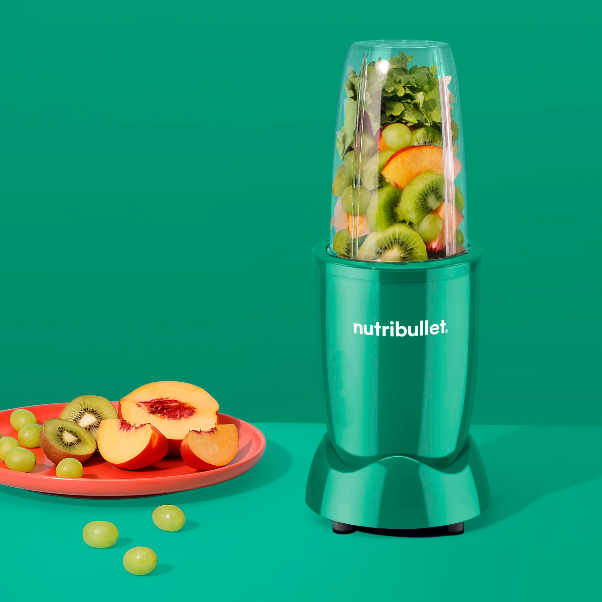 Nutribullet, Licuadora Personal 600 Watts Esmeralda 6 pzas