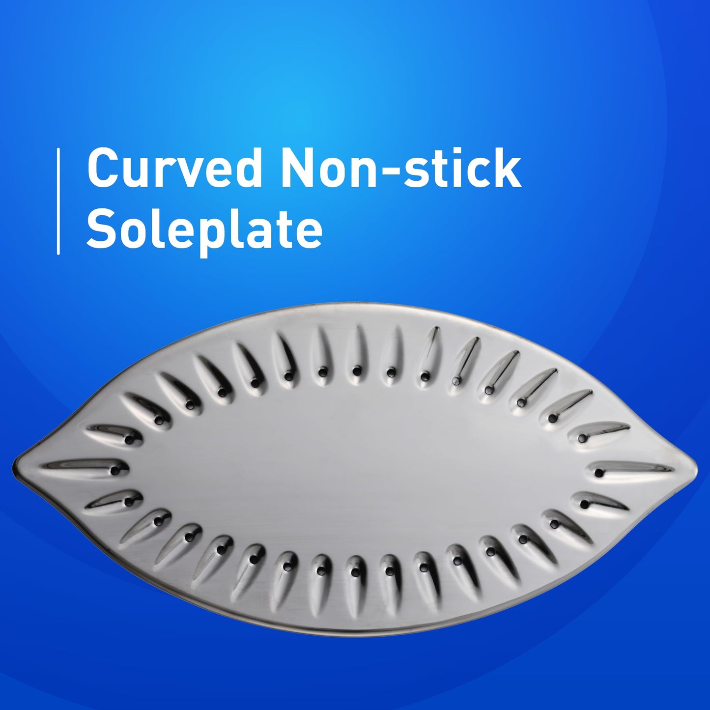 Plancha Inalámbrica Panasonic Azul 360 Grados Puntal de Precisión Suela de Acero Inoxidable Anticalc para Almacenamiento y Transporte