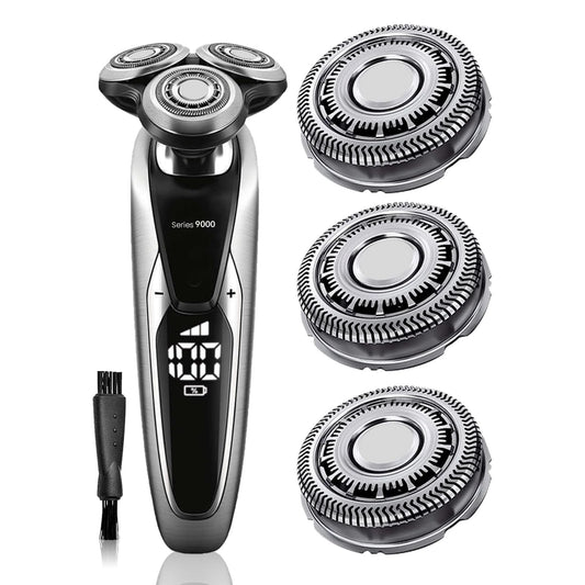 Golden Lotus Creations SH90 - Cabezales de repuesto compatibles con Philips Norelco Series 9000(S9xxx) 8000(S8xxx), cuchillas dobles de repuesto SH90/62 para afeitadora Philips 9000 s9000