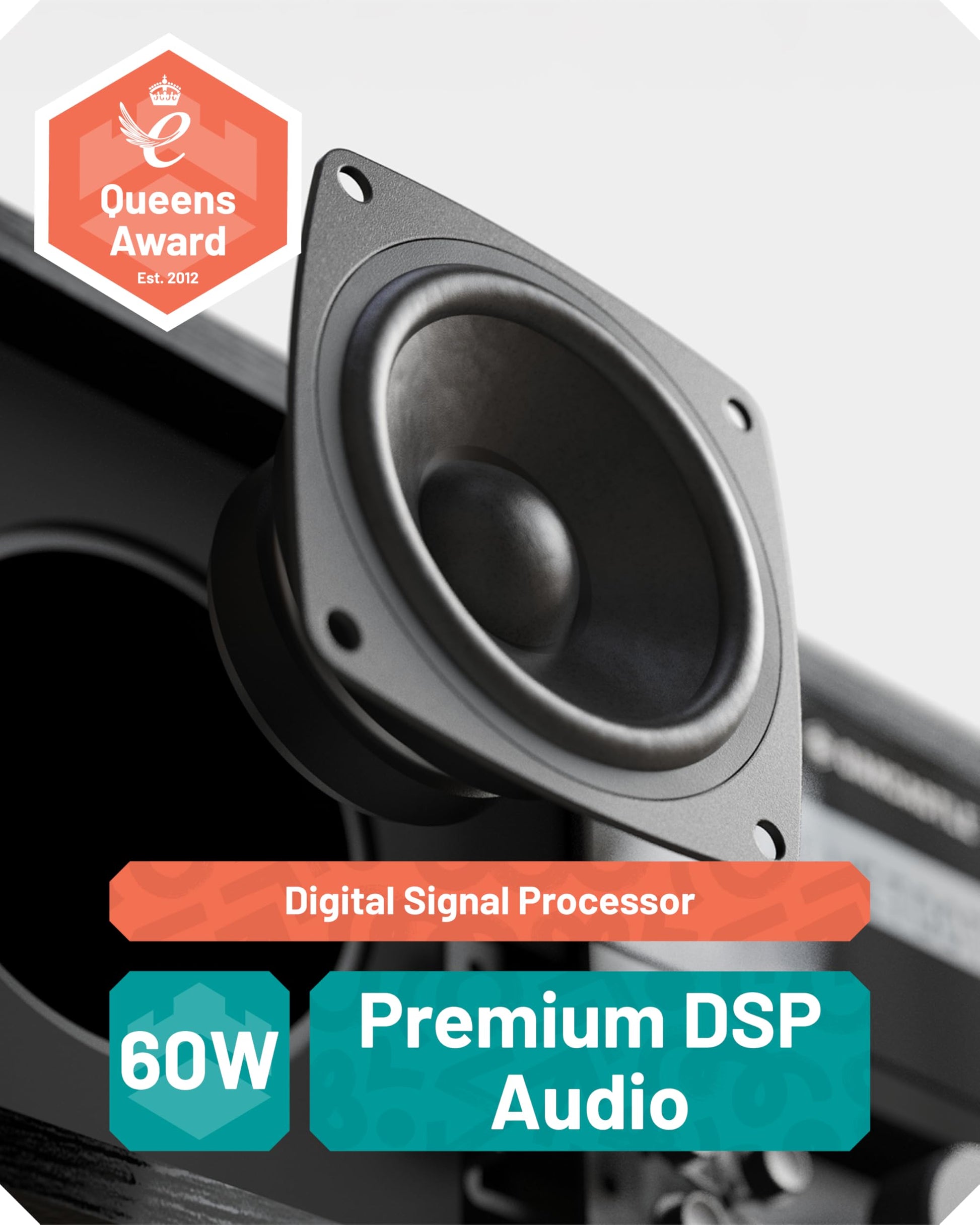 Sistema estéreo Bluetooth 5.2 para el hogar | Potente reproductor de CD de 60 W con altavoces estéreo integrados y control remoto | Reproducción USB y AUX | Radio FM, 30 preconfiguraciones