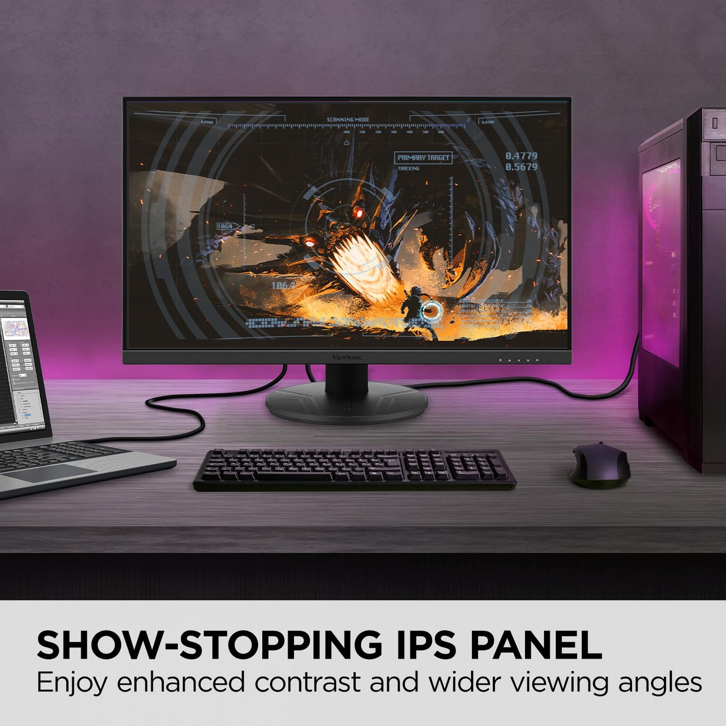 Monitor Gamer Viewsonic VX2716A 27 Pulgadas IPS 120HZ FullHD 1080P 1ms