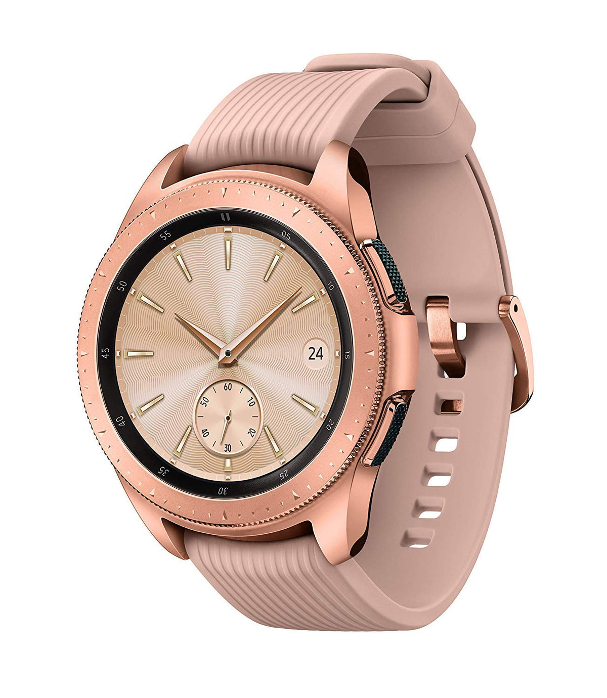 Smartwatch Samsung Galaxy Oro Rosa Reacondicionado 42 mm Bluetooth Compatible Android iOS versión Internacional
