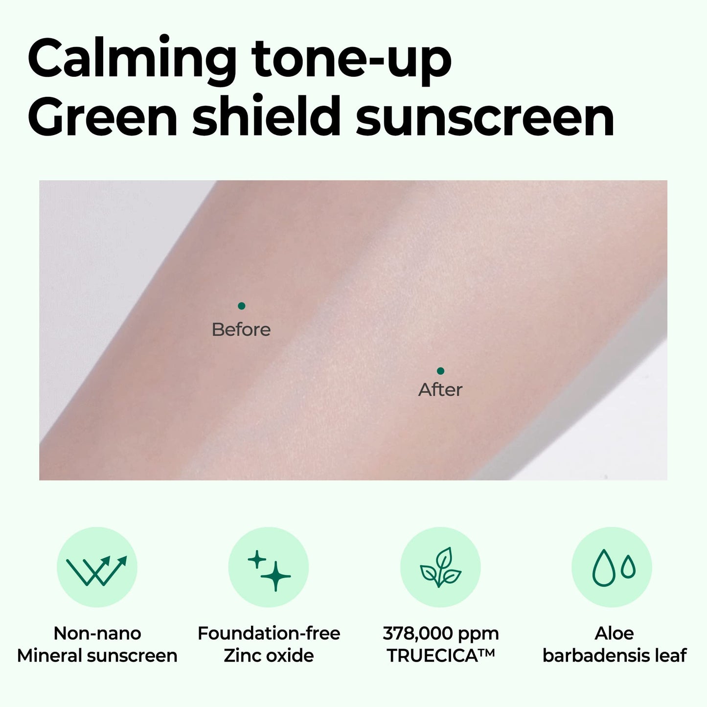 Crema Solar Mineral Calmante SOME BY MI Truecica Tone-up