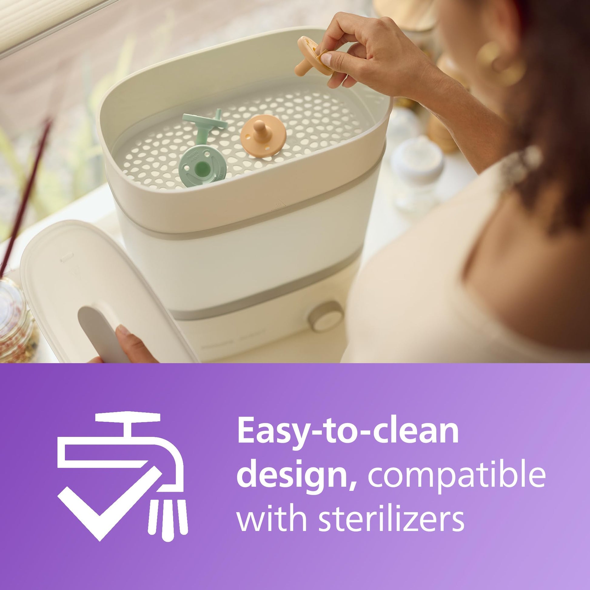 Chupetes Philips Avent Amarillo Cian Pastel Paquete de 4 0-3 Meses