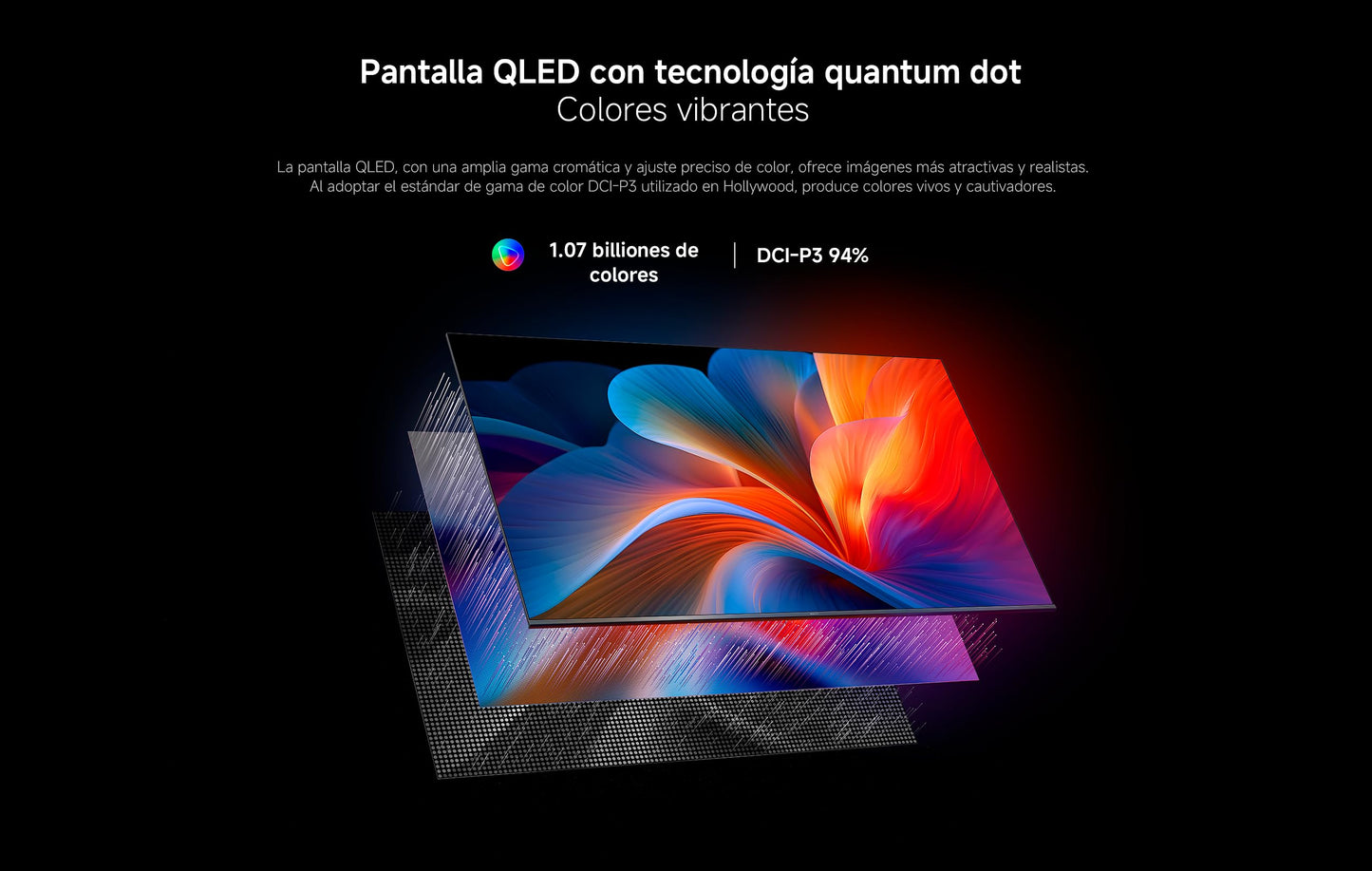 XIAOMI TV A Pro 55 2026 | 4K QLED Google TV | Dolby Audio DTS:X + DTS Virtual:X1 | Voice Control | HDR10+ | MEMC | Filmmaker Mode | Apple Airplay