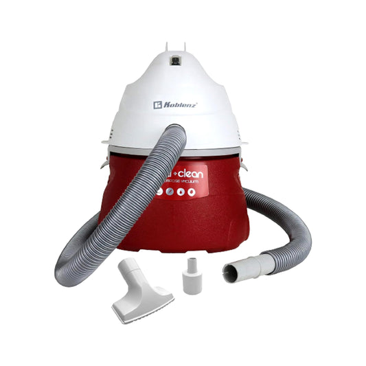 Koblenz Aspiradora Multiusos Portátil Seco-Mojado, 3 galones, 2.0HP, 3 en 1 Aspira sólidos, líquidos y Sopletea Aire, Designer Series, Aspira Polvo, Ácaros y Pelo de Mascota, 3 Accesorios (WD-355 K2)