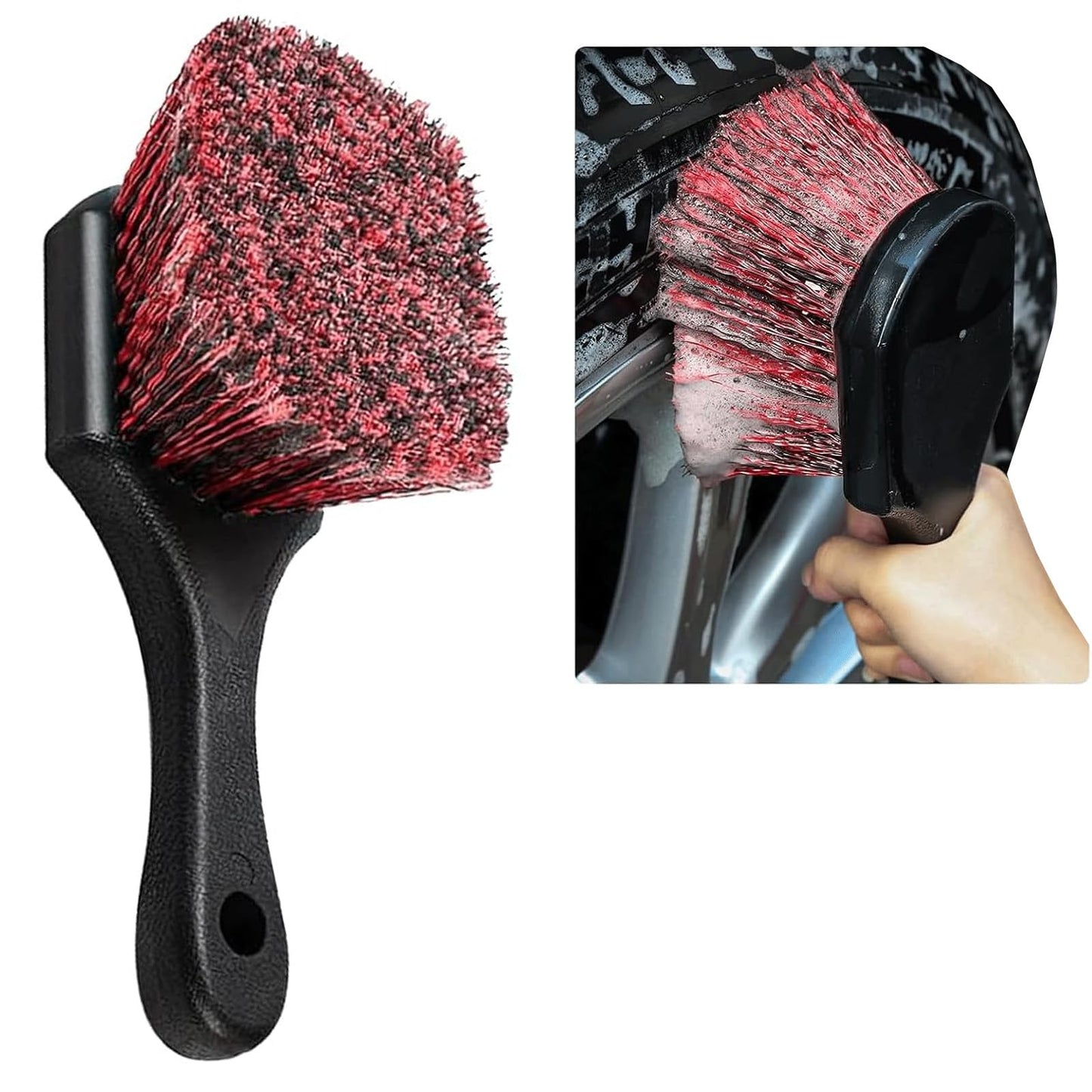 Kit Limpieza para Auto 15 Piezas con Cepillo y Guante Microfibra para Interior y Exterior