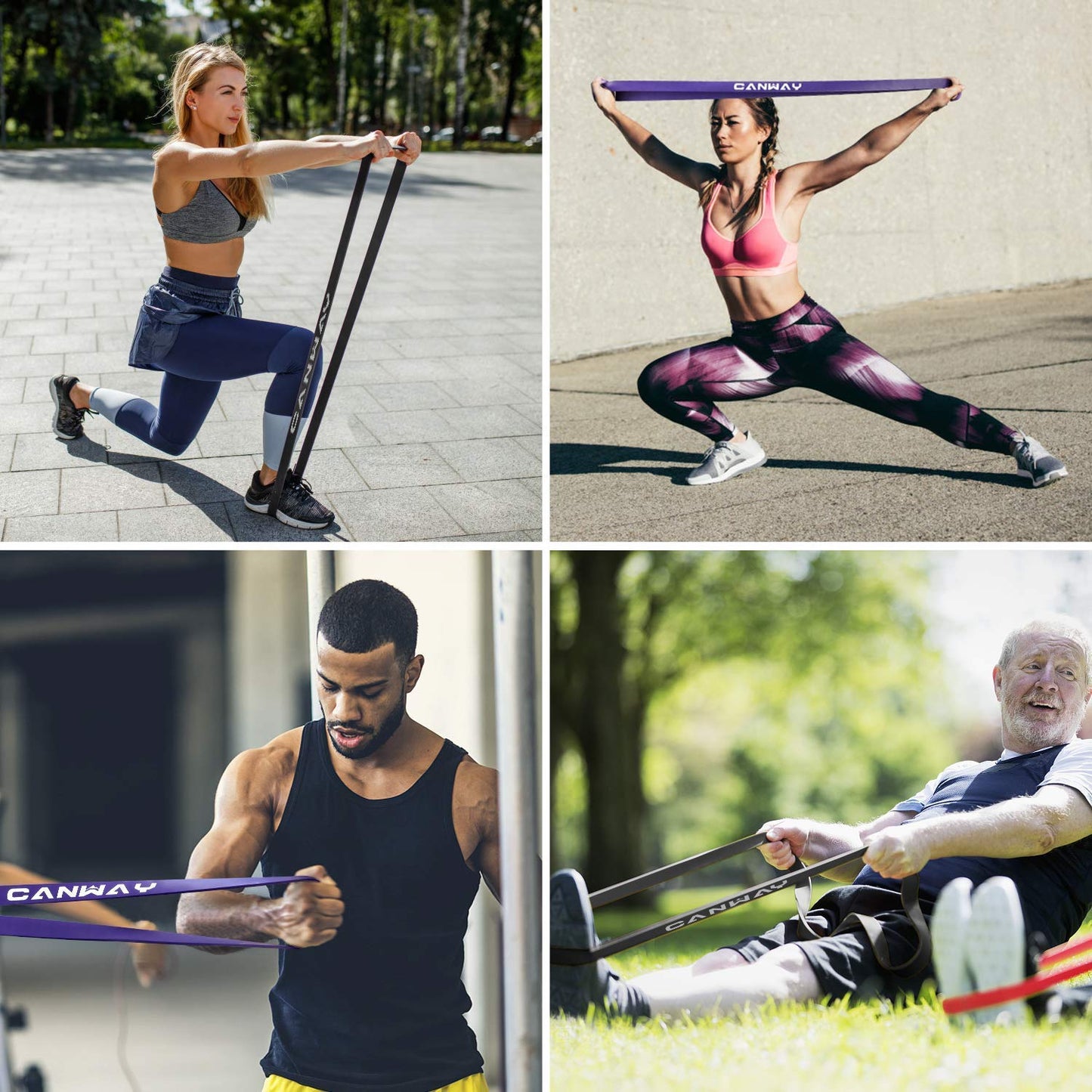 Hirola Liga de Resistencia V3 para Ejercicio, Bandas de Resistencia para Ejercicio en Casa o Gimnasio, Ligas para Hacer dominadas Pull Up. Liga de Entrenamiento (Set de 4 Ligas)