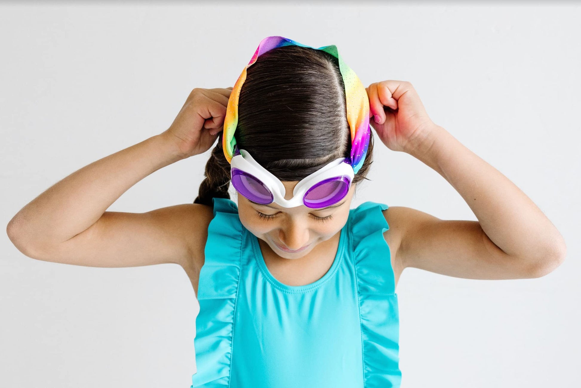 Goggles Natación SPLASH PLACE Ocean Friends con Correa Tela para Niños y Adultos