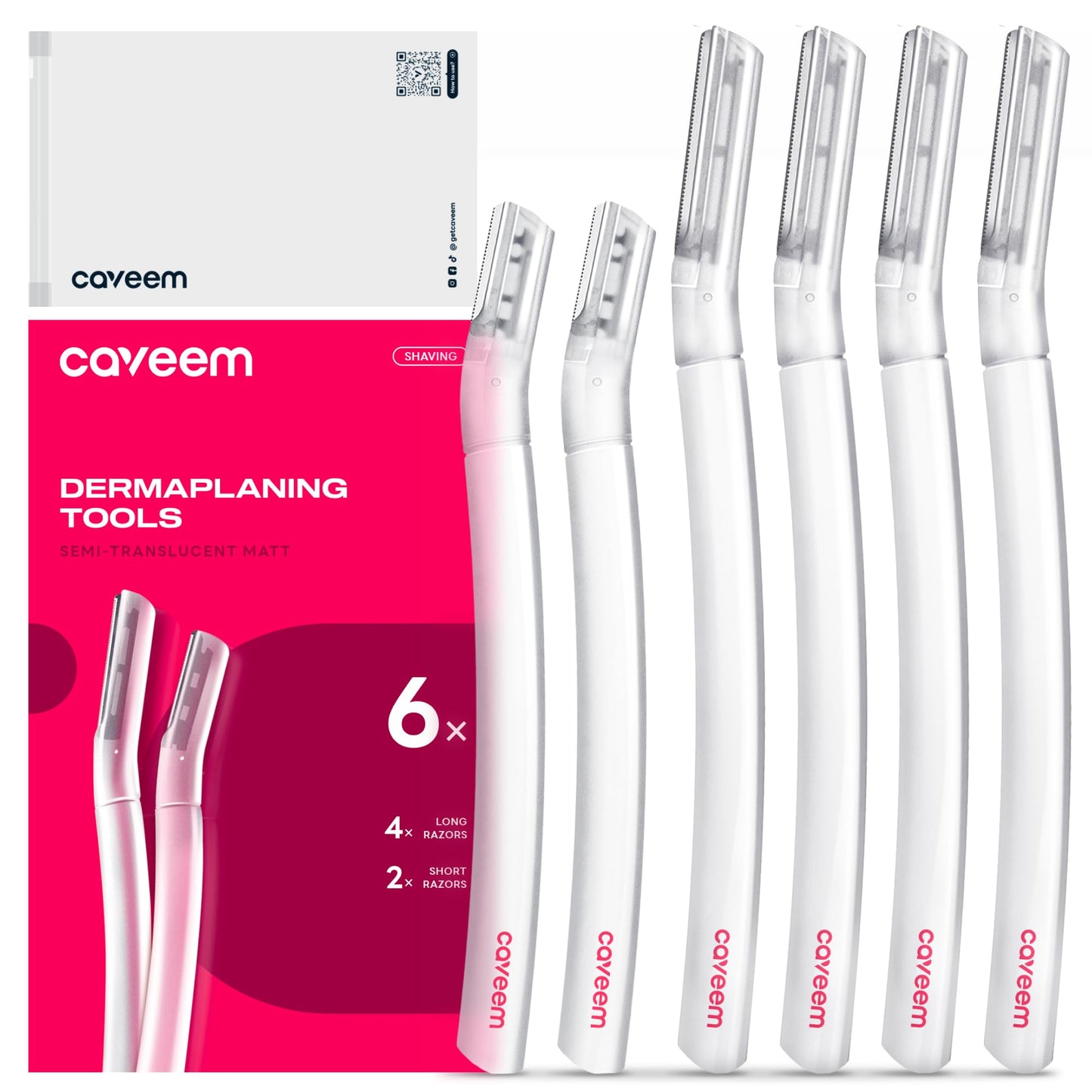 Maquinilla de afeitar Dermaplane para mujeres, herramienta de dermaplaning, maquinillas de afeitar faciales para mujeres y hombres, recortadora de cejas y afeitadora depilatoria facial, cuchillas de