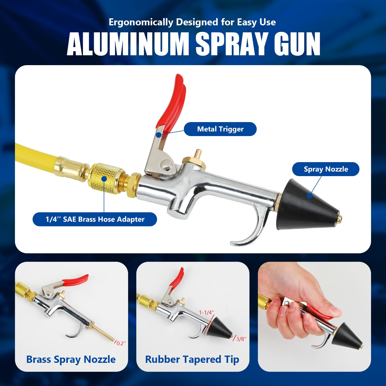 Gnhydxfe - Kit de descarga de aire acondicionado para automóviles, herramienta de limpieza de tuberías para el hogar, herramienta de descarga de aire acondicionado, aire acondicionado, aire