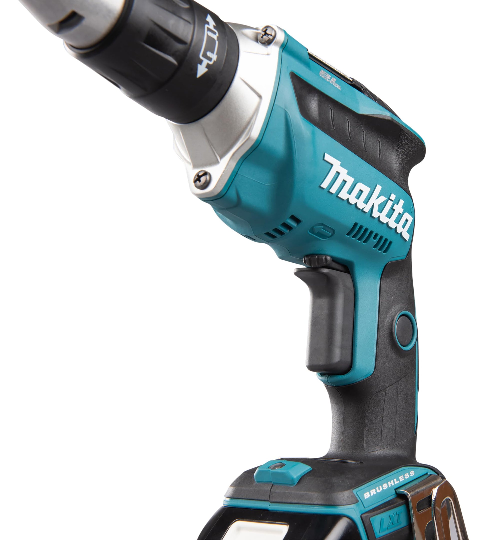 Makita DFS452Z Kit de destornillador de pared de yeso inalámbrico de 1/4 pulgadas con motor sin escobillas