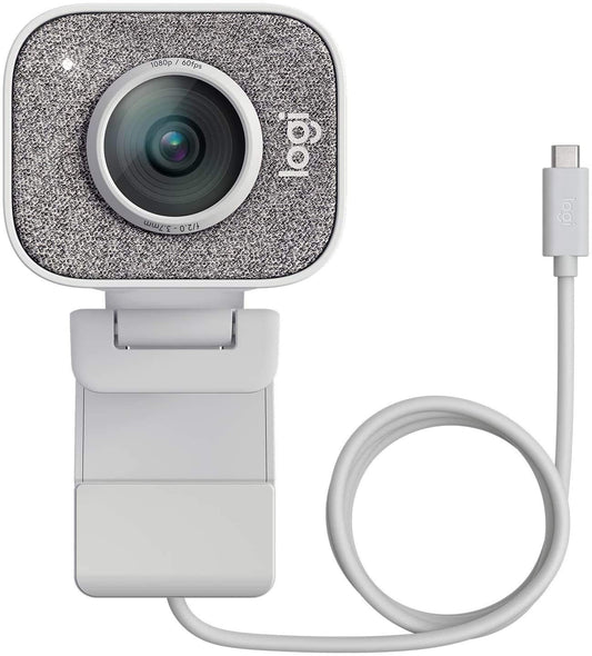 Webcam Logitech StreamCam Blanco 1080P HD 60fps Reacondicionado