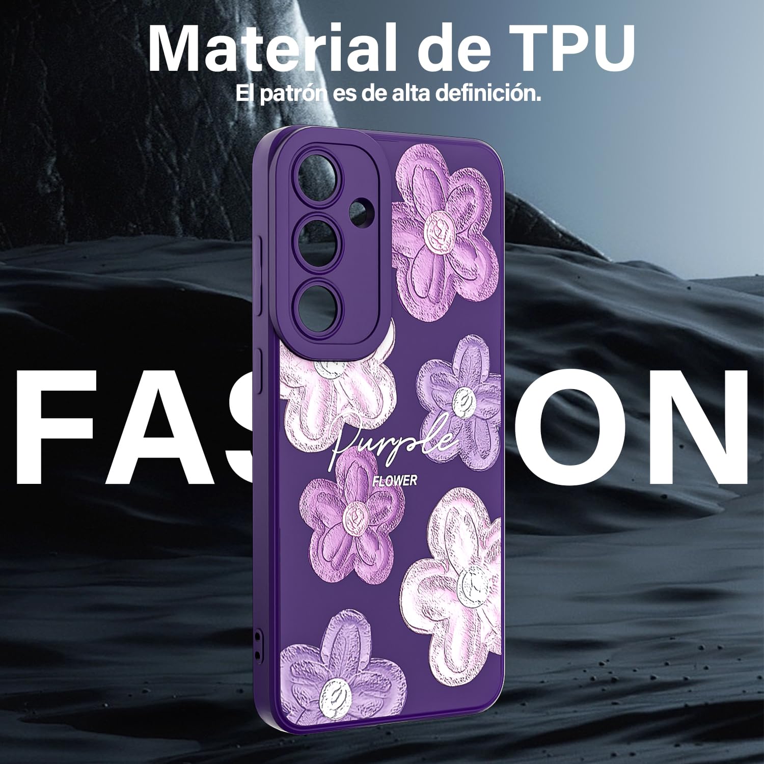 Threehao Funda para Samsung Galaxy S23 Plus, Ultra Delgado Flexible Suave TPU Silicona Carcasa con Moda Aesthetic Dibujos Flores, Antigolpes Anti-arañazos Protectora Case para Samsung S23 Plus