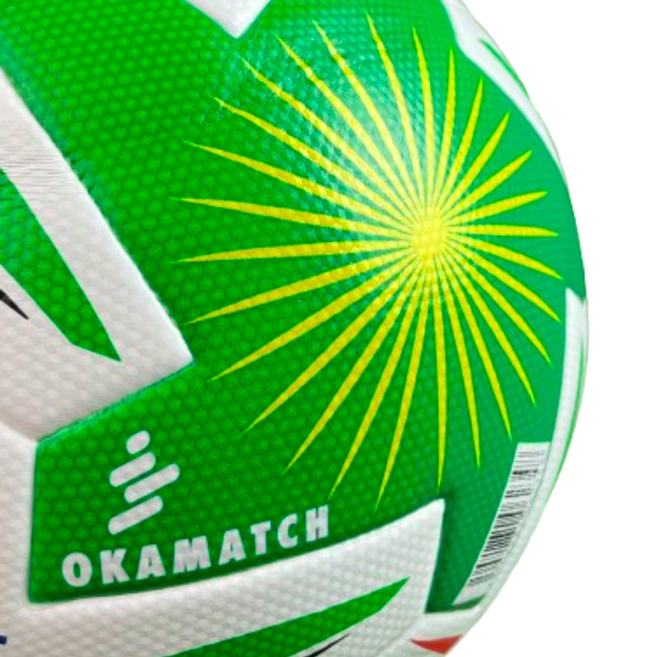 Balón de Fútbol OKA SPORTS Verde Termoformado Premium Oficial Texturizado Número 5