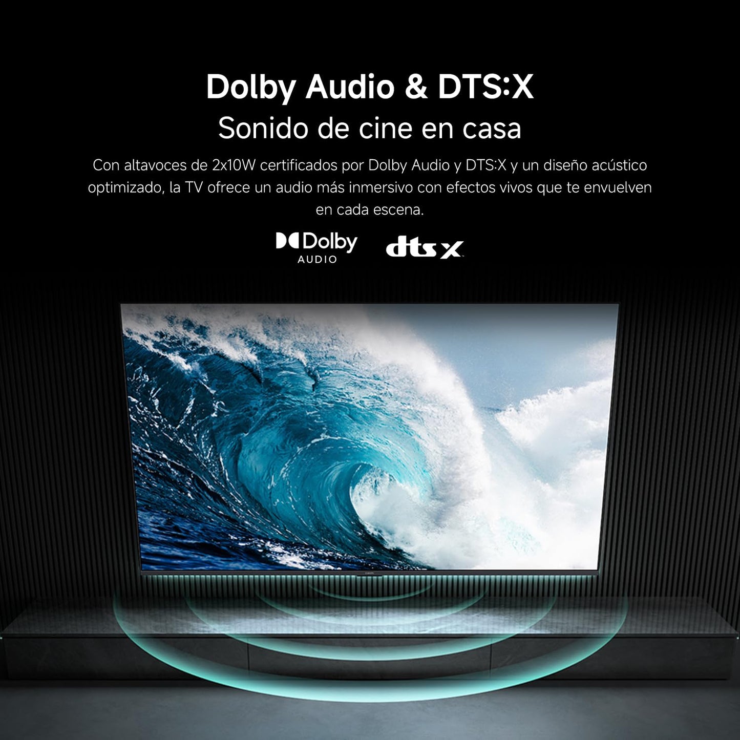 XIAOMI TV A 43 FHD 2026 | Google TV | Diseño Elegante con Bisel Ultrafino | Dolby Audio DTS:X + DTS Virtual:X1 | Voice Control