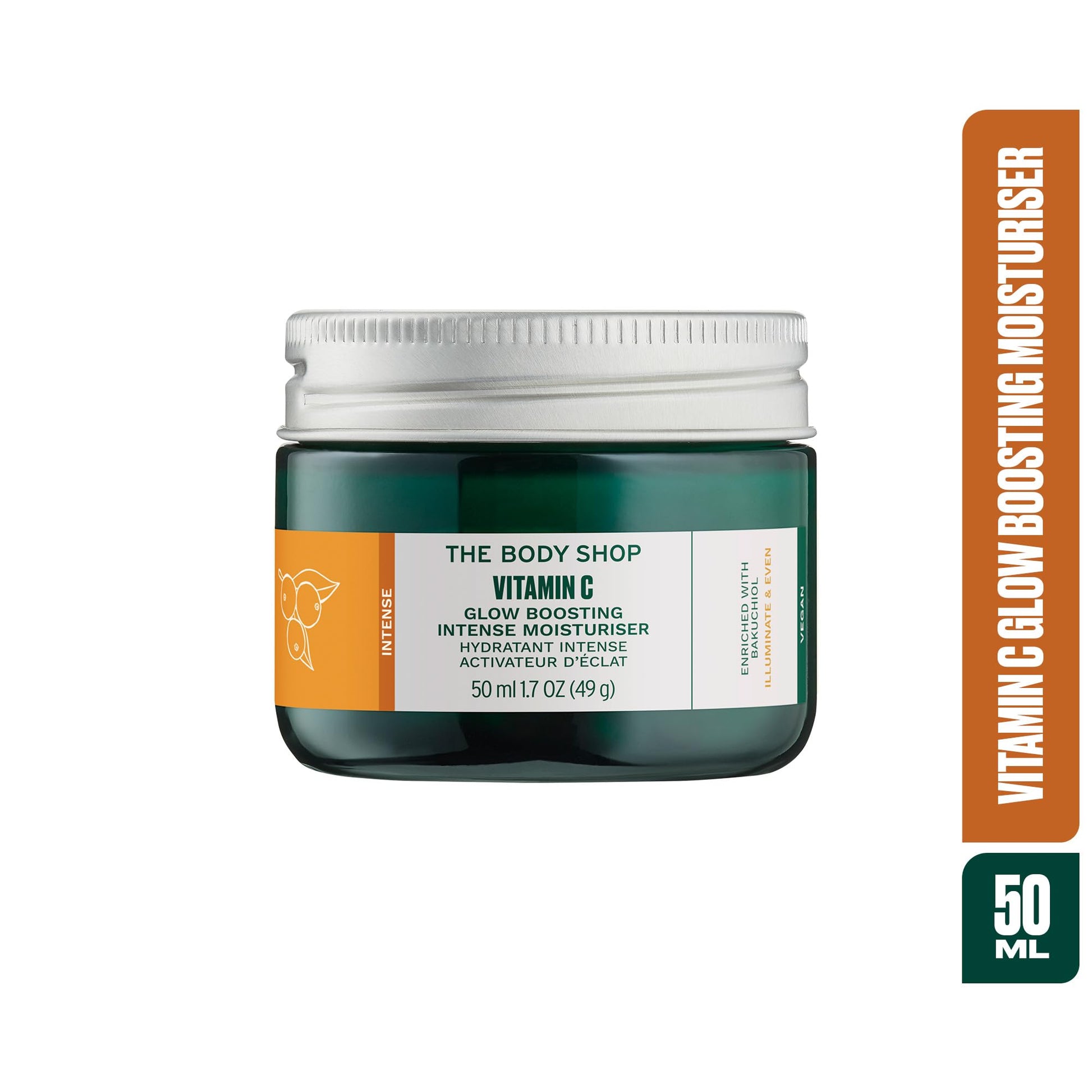 The Body Shop Vitamin C Glow Boosting Moisturiser for Unisex Moisturizer 1.7 oz