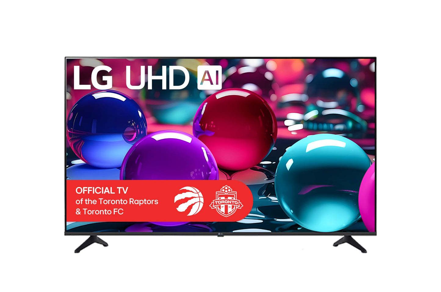 LG Serie UA7000 4K Smart TV de 55 Pulgadas, procesador α7 AI 4K, mapeo dinámico de Tonos, Alexa Ready, HDR10, HGIG, ALLM, WebOS 25, Wi-Fi, Bluetooth, Mejora de la AI, Sonido de AI, Canales LG