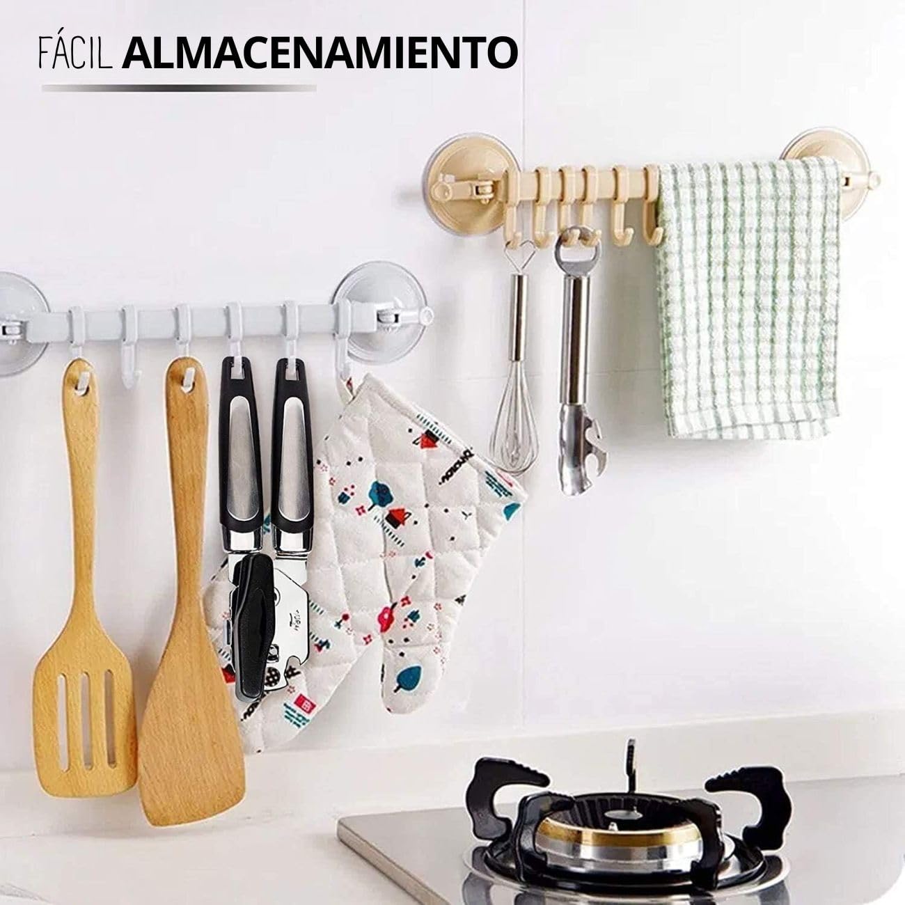 Abrelatas Manual U Chef Acero Inoxidable con Perilla de Giro Grande y Agarre Antideslizante