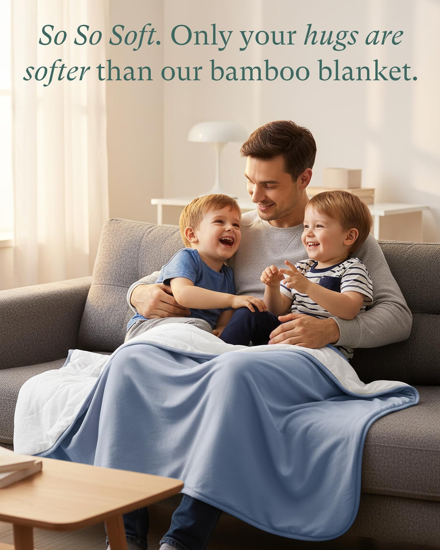 PurComfy Edredón Supersuave para Niños Pequeños, Manta de Cuna de Viscosa de Bambú Premium, Edredón de Cuna Transpirable de 1.0 Tog para Todas las Estaciones, 39" × 55"
