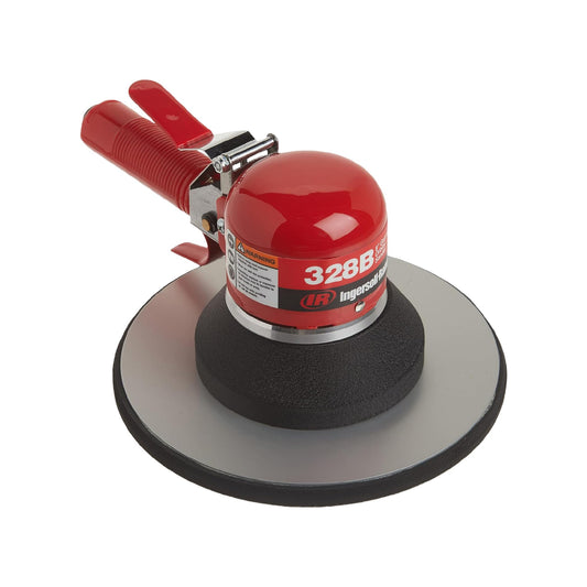 Ingersoll Rand Lijadora Neumática Orbital con Engranajes de Doble Acción 328B, Almohadilla Adhesiva de 8", órbita de 5/32", 825 RPM, 0,25 HP