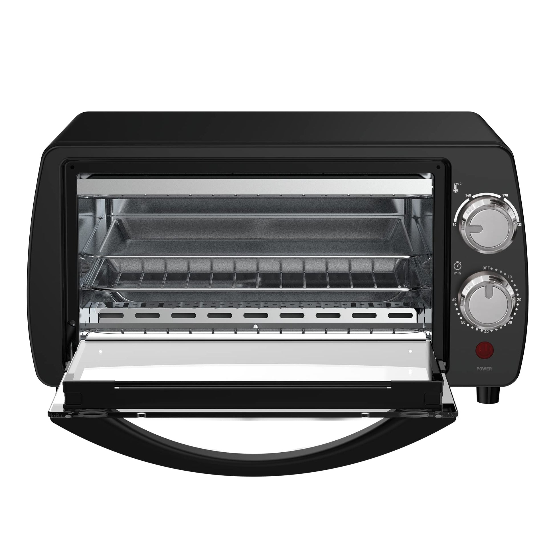 Horno Tostador Multifunción T-fal Negro con Tecnología de Cuarzo y Temporizador