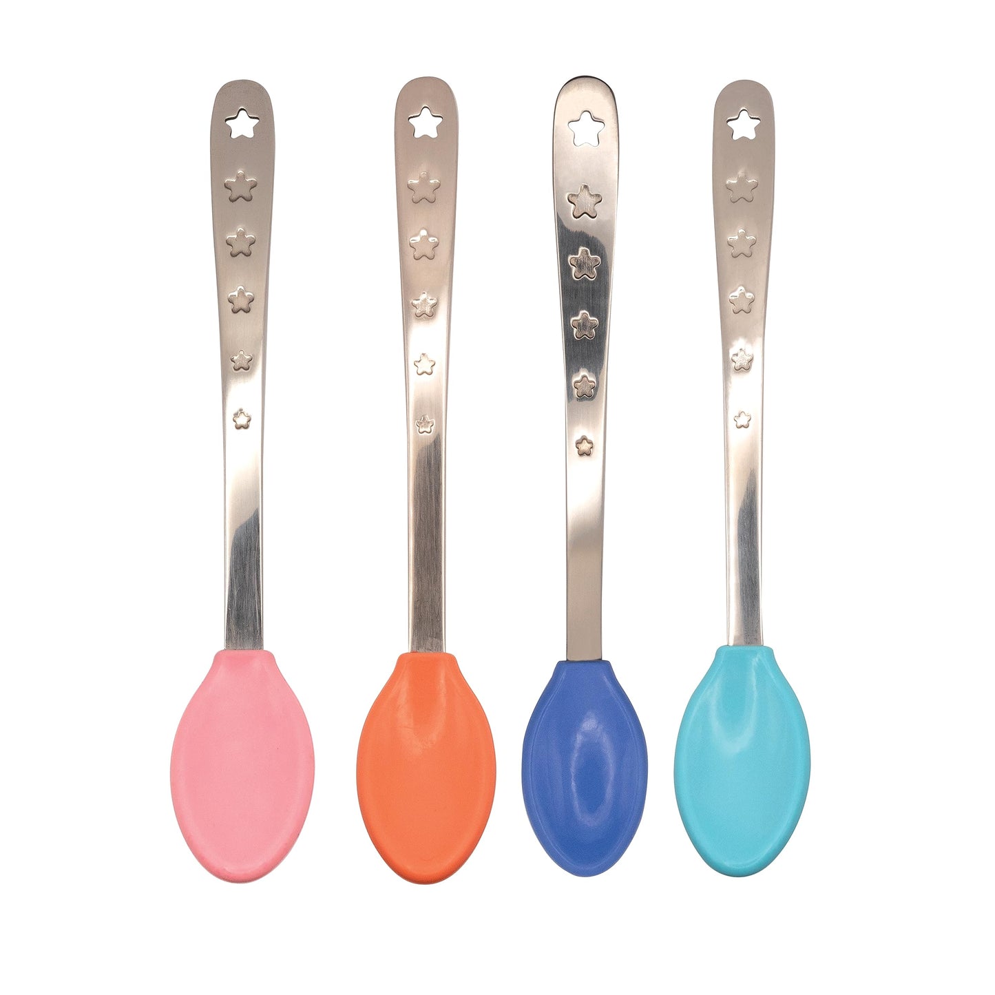 Cucharas de Alimentación Nuby 2 en 1 seguras para Bebé