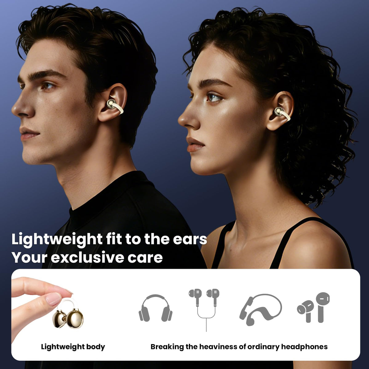 Auriculares Deportivos Inalámbricos Transformers Blanco Clip
