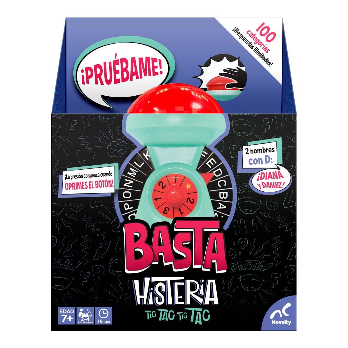 Juegos De Mesa Novelty Corp Basta Histeria