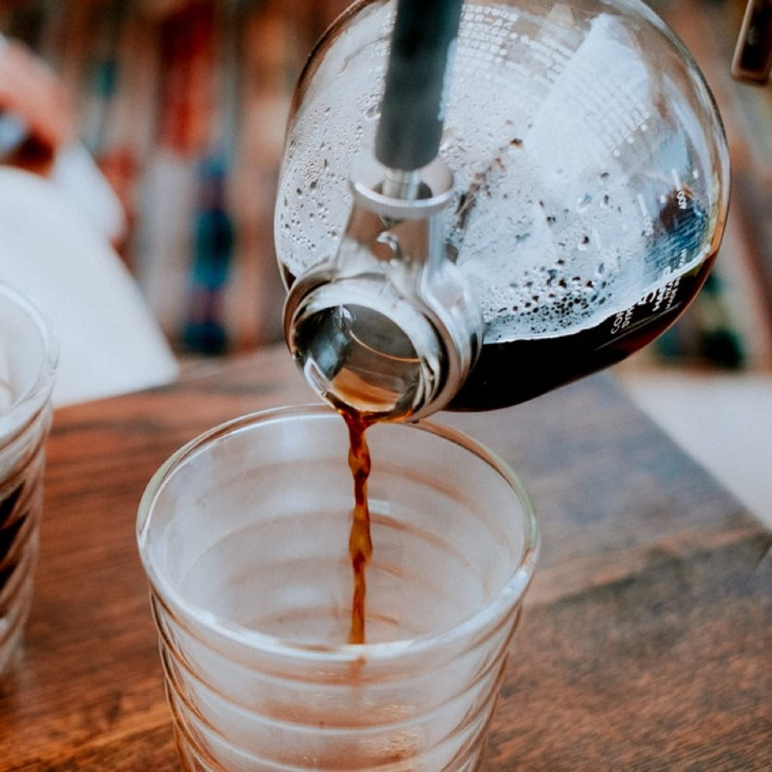 Hario NXAR-5 Coffee Siphon Next - Goteo de café para 5 personas, color negro