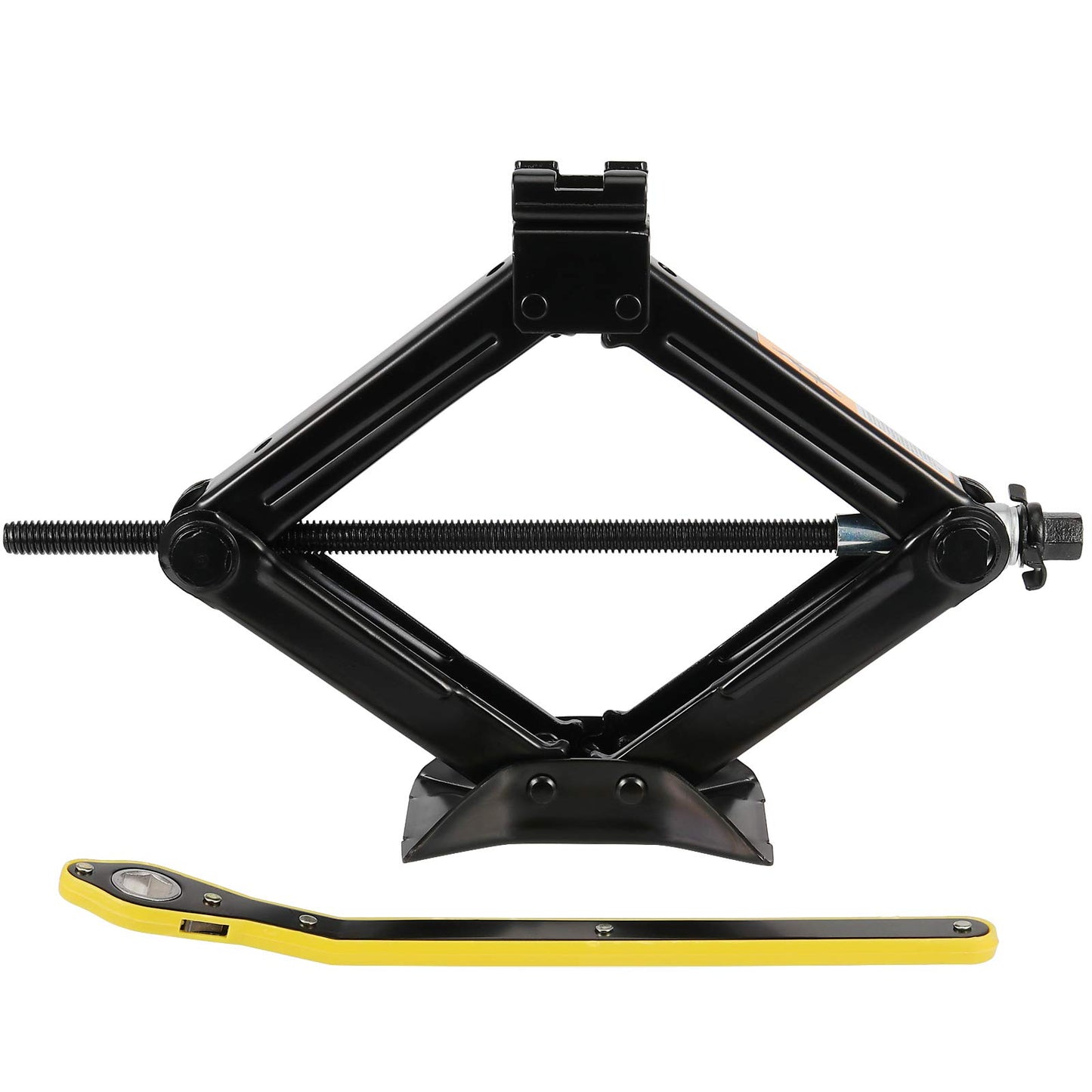 ZEONHAK 2 Paquetes de Gatos de Tijera para Coches, 2 toneladas 4409 Lbs de Capacidad de Carga Pesada con Llave de trinquete, Gato de neumáticos portátil para Coche, camión, sedán, SUV, MPV