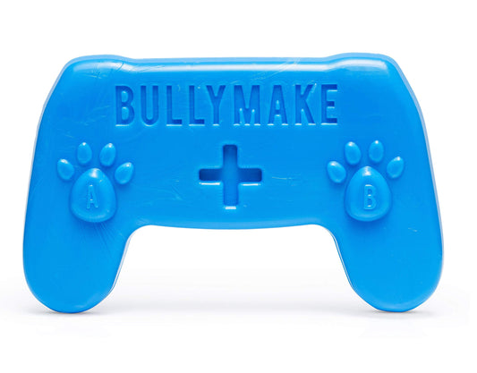 BULLYMAKE Juguete para Masticar con Controlador de Nailon para Perros, Juguete Duradero para masticadores agresivos, Fabricado en Estados Unidos