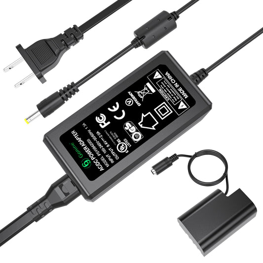 Gonine AC Adapter DMW-AC8 Plus DC Coupler DMW-DCC12 for PANASONIC DMC-GH3 DMC-GH4 DMC-GH3K DMC-GH4K Digital Camera