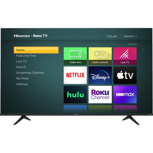 Hisense 43-pulgadas Clase R6090G Roku 4K UHD Smart TV con compatibilidad Alexa (43R6090G, modelo 2020)