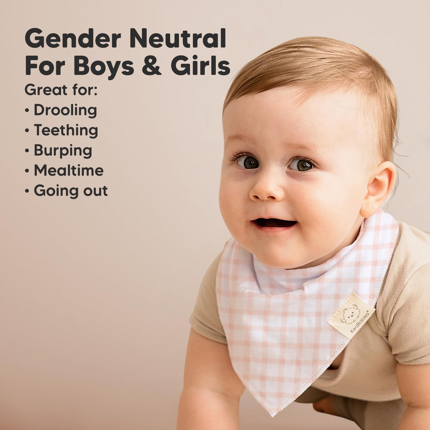 Paquete de 8 baberos orgánicos para niñas – Baberos triangulares súper absorbentes para bebés babeos y dentición, 100% algodón extra suave para recién nacido, bebé de 0 a 36 meses (dulce encanto)