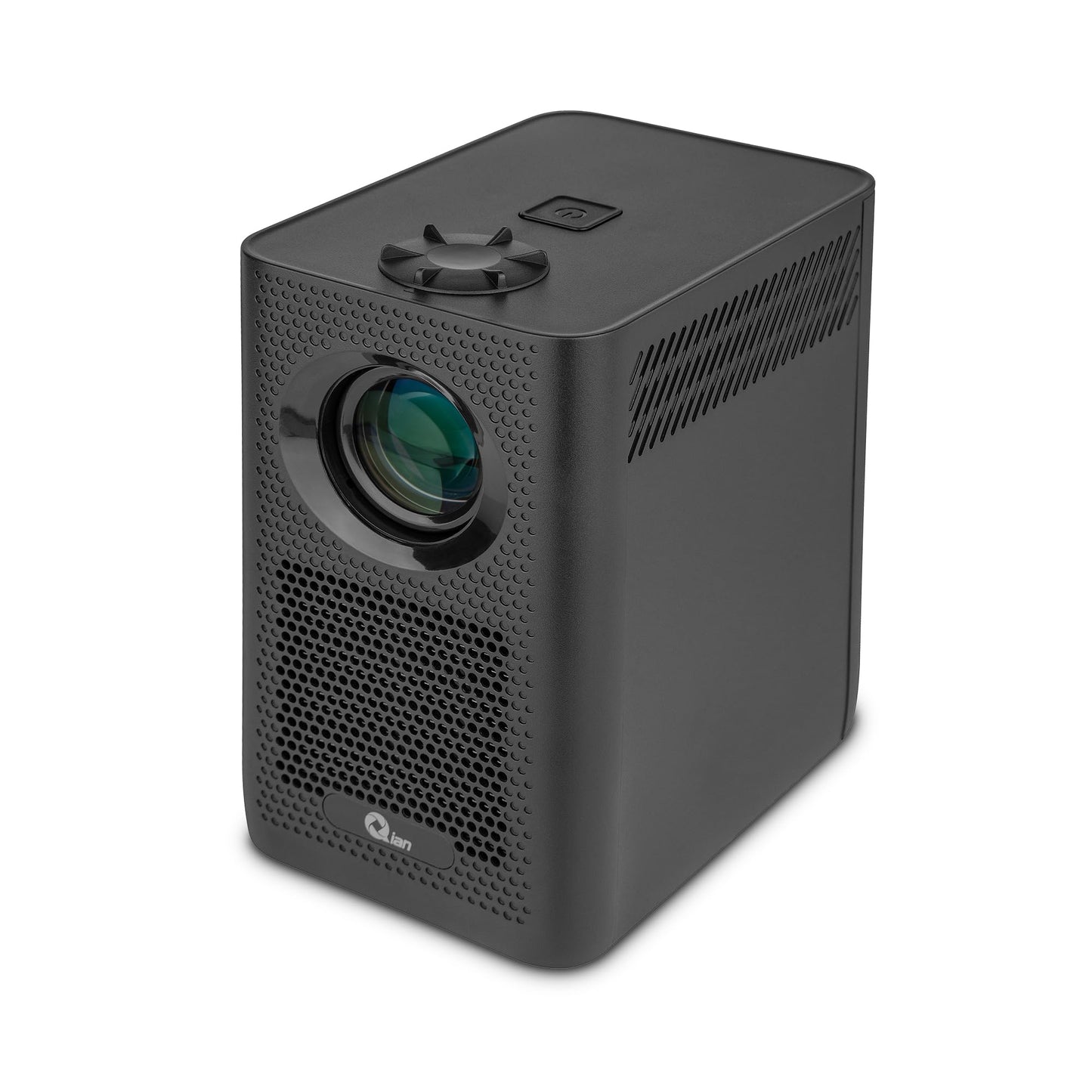 QIAN.MX Proyector Portatil LCD 5500 Lumenes (120 Ansi) hasta 30,000 Hrs HD 1280x720 Bluetooth Wi-fi Altavoz 5w hasta 100 Pulgadas Hdmi USB Android Integrado con Netflix, Youtube,QXP-EMHRA