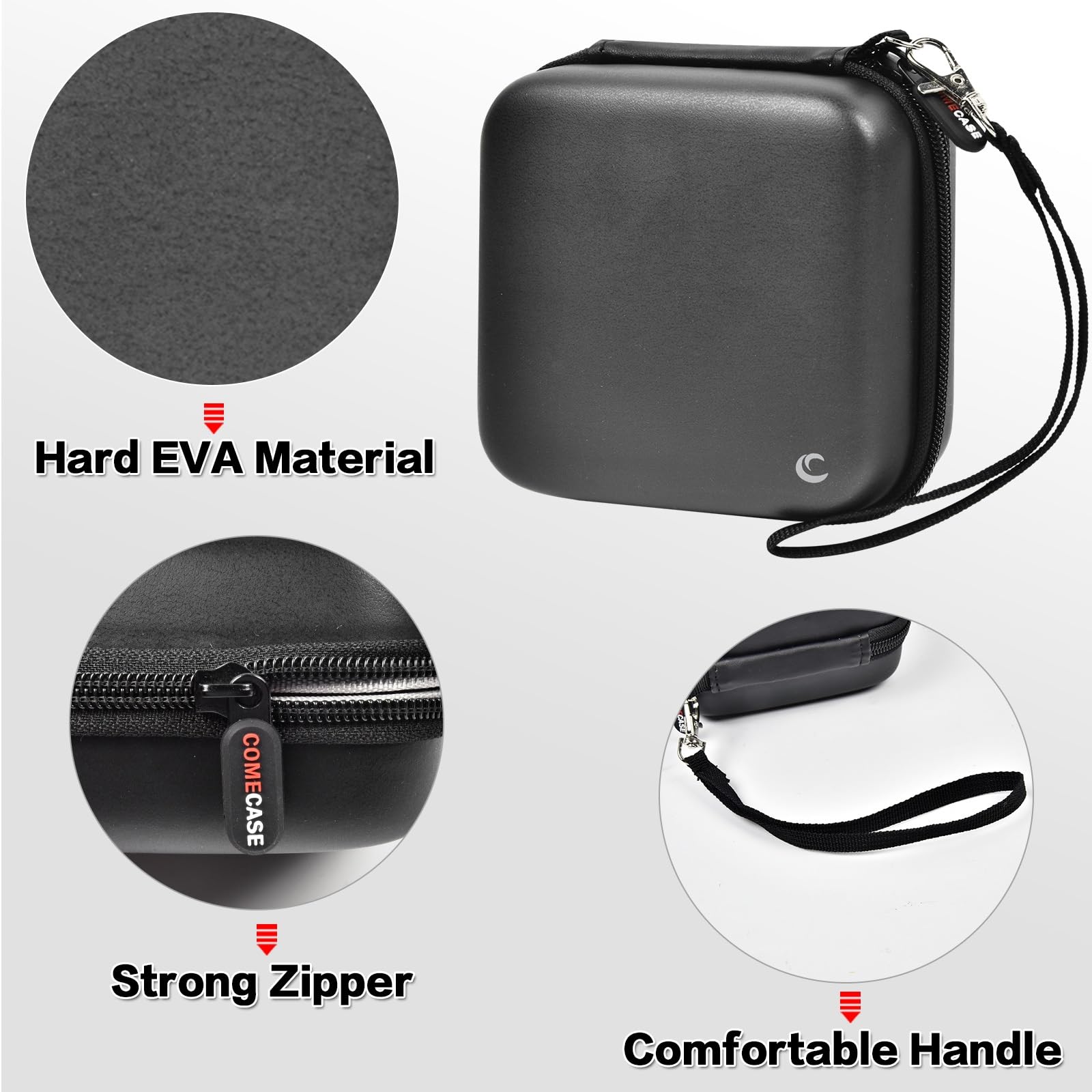 Funda rígida compatible con NETGEAR Nighthawk M6 Pro MR6500/ M6/ M5 / M1 MR1100 5G LTE WiFi Hotspot móvil, bolsa de almacenamiento de enrutador de viaje con bolsillo de malla para cargador y otros