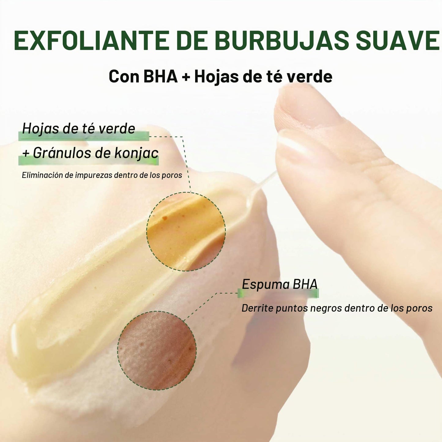 SOME BY MI Bye Bye Blackhead 30 Days Miracle Green Teal Tox Bubble Cleanser, 120 g (4.23 oz), limpieza de poros, iluminador, complejo de tanino, limpieza profunda suave, ingredientes naturales, restauración del equilibrio de la piel