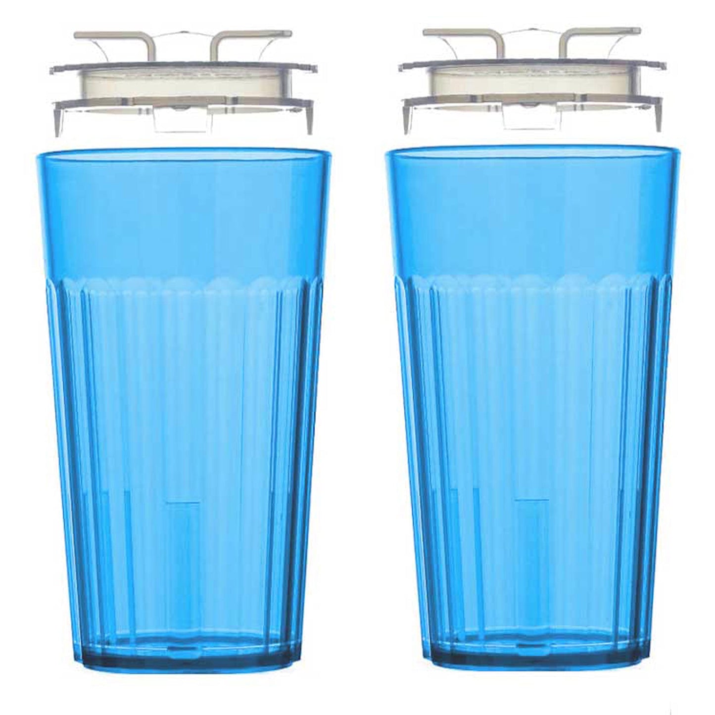 Reflo Smart Cup, una alternativa inteligente a"Sippy Cups", Azul, 2 Bottles