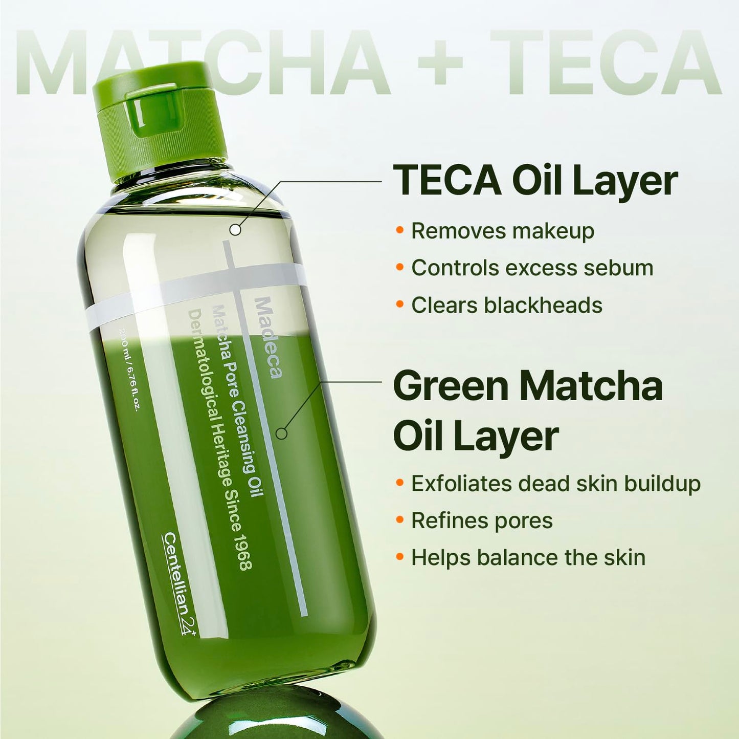 Centellian24 Madeca Matcha Pore Cleansing Oil