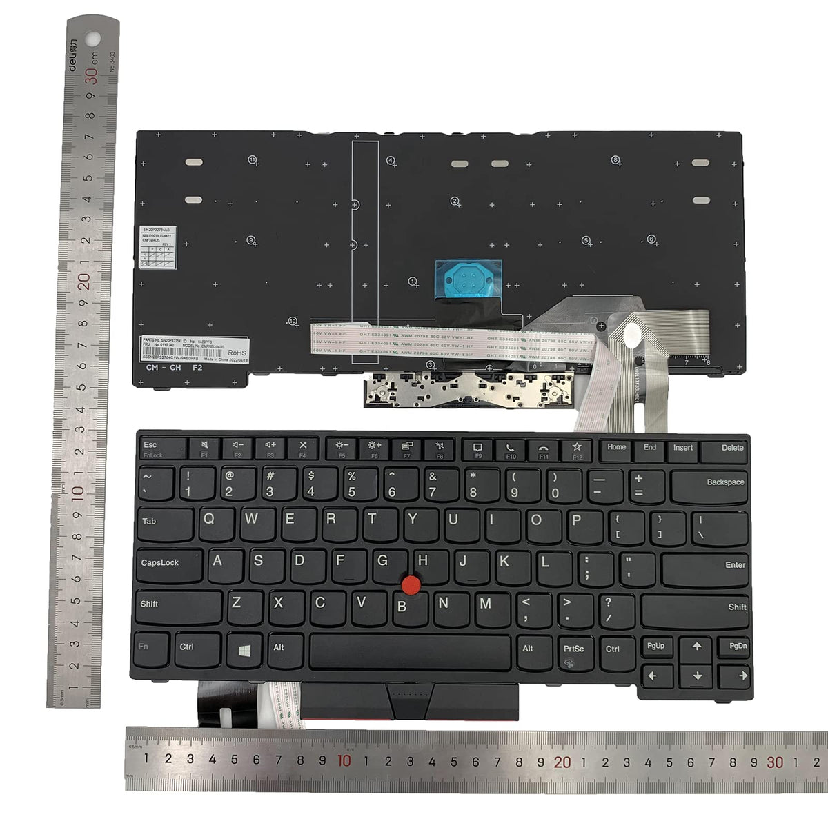 Teclado de Repuesto Lenovo ThinkPad Negro para Laptop